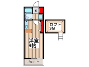 ｶｰｻﾞｿﾌｨｱの物件間取画像